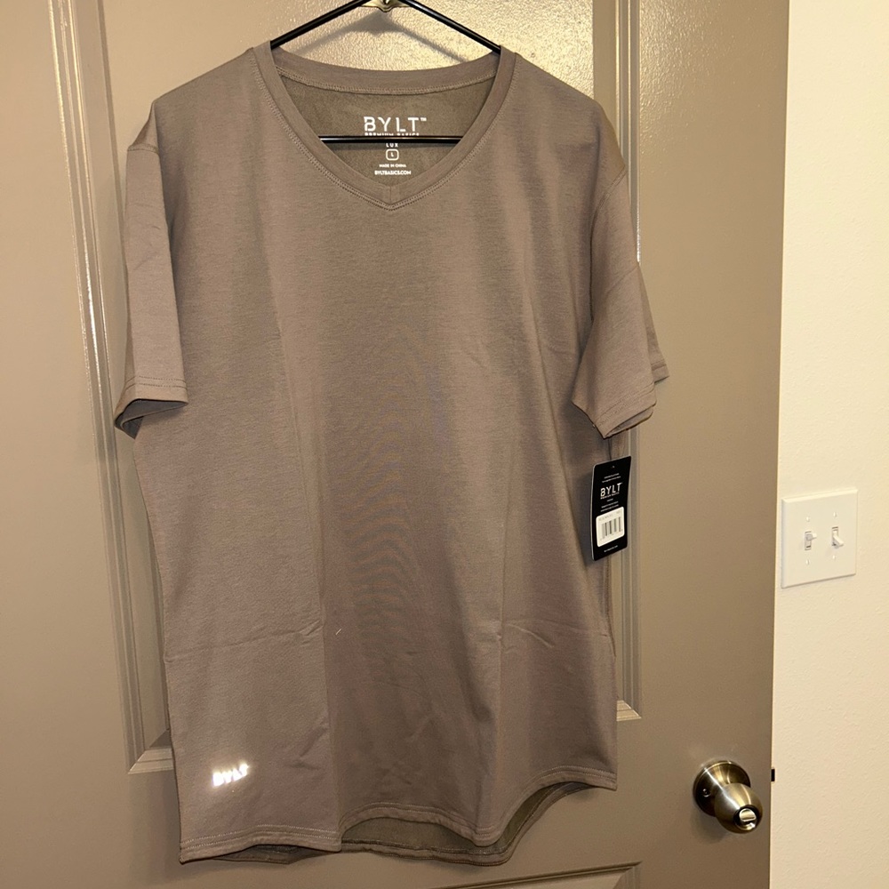 BYLT Basic Drop cut short sleeve